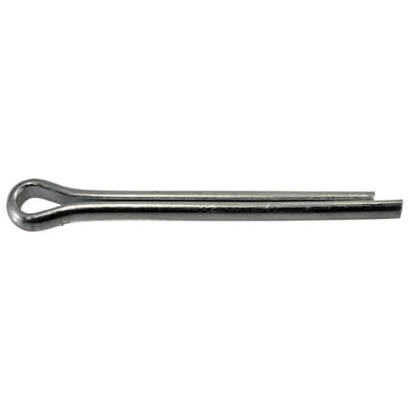 Midwest Fastener Extended Prong Cotter Pin, 5/16 in Dia, 4 in L, Steel, 5 PK 930306